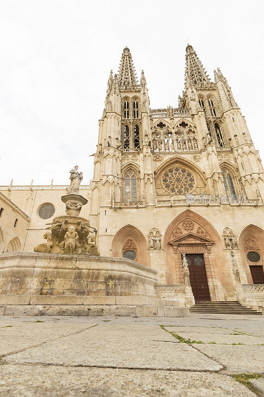 Burgos大教堂，Camino de Santiago，西班牙